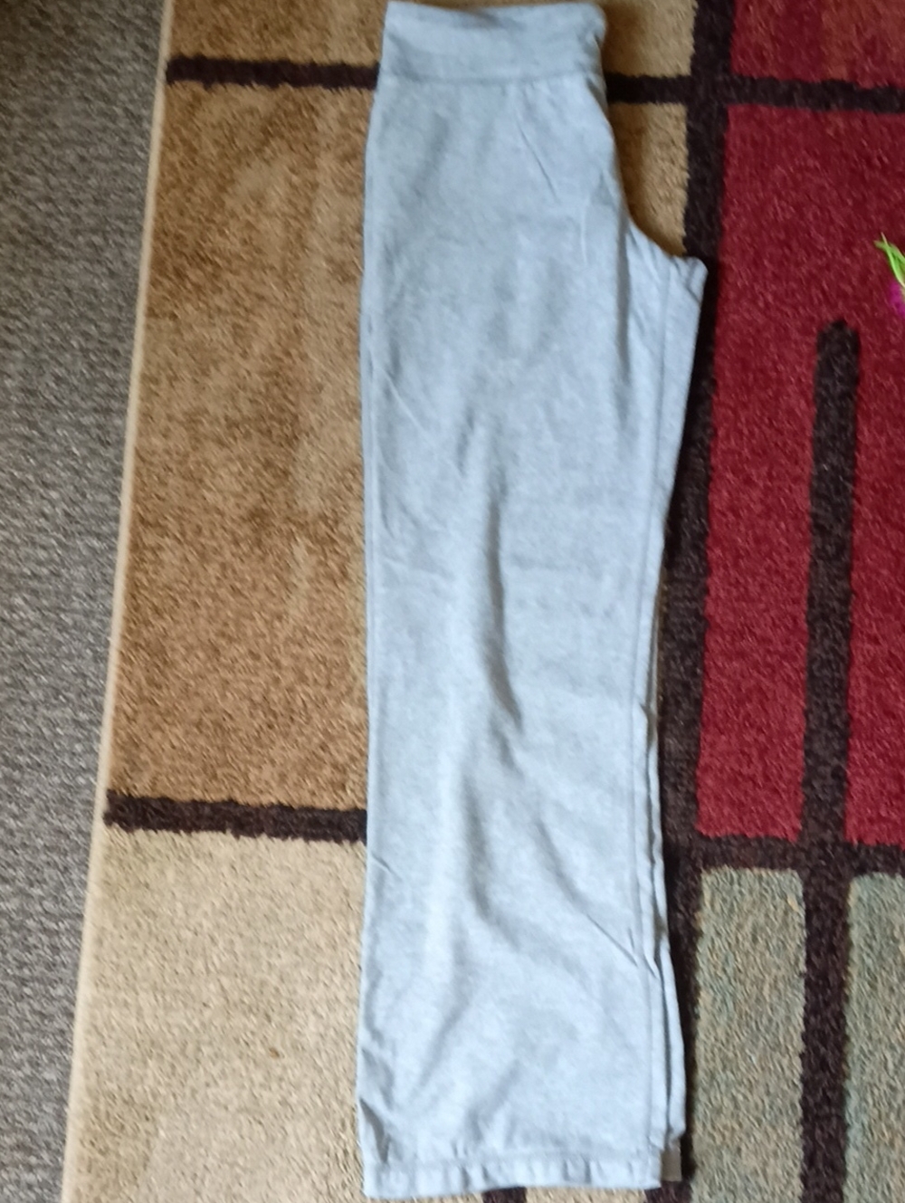 Danskin Bootcut Light Gray Lounge Pants Size Small